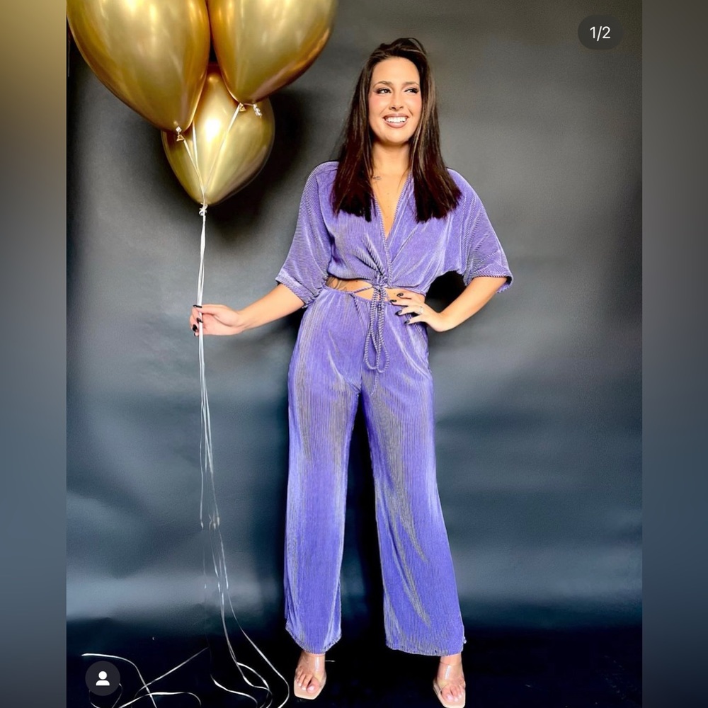 Lavender jumpsuit